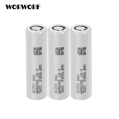 MSDS UN38.3 Pin nhiệt độ thấp 18650 3200mAh pin ion lithium hình trụ