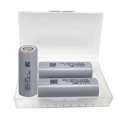 -40 Nhiệt độ thấp Lithium Ion pin MSDS điện áp danh nghĩa 3.6V