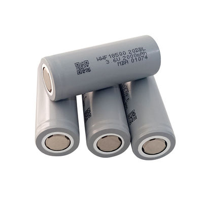 UN38.3 Li Ion Nhiệt độ thấp 18650 30ml Li Ion hình trụ 3.6V