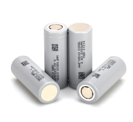 NCA Cathode Low Temperature 18650 Các tế bào lithium hình trụ Capacity lớn