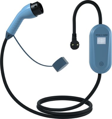 Địa điểm sạc xe hơi gia đình 16A 220V UN38.3 Ev Bộ sạc gia đình với màn hình