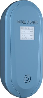 Địa điểm sạc xe hơi gia đình 16A 220V UN38.3 Ev Bộ sạc gia đình với màn hình