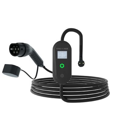 8A / 10A / 13A / 16A Ống sạc xe gắn trên tường AC điều chỉnh công suất cao