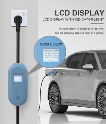 220V Trạm sạc tường lcd Box Type Car Wall Charger