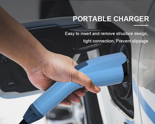1.8kg chống bụi nhà EV trạm sạc Đèn chỉ số LCD di động