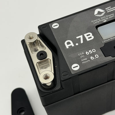Động cơ cứu hộ LiFePO4 pin 6,5Ah Capacity And Copper Terminal 12V