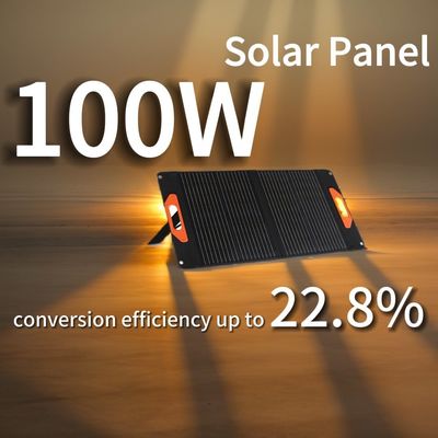 UN38.3 Phân tích mặt trời đơn gấp 300W 400W Power Film Mặt trời gấp