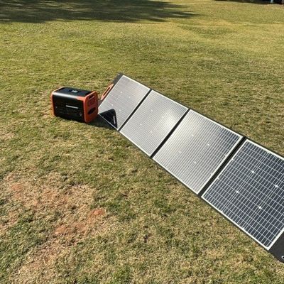 UN38.3 Phân tích mặt trời đơn gấp 300W 400W Power Film Mặt trời gấp