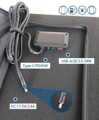 Máy sạc điện mặt trời gấp nhẹ 60W UN38.3