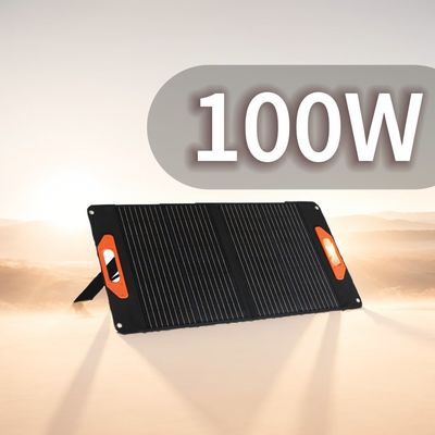 DC Output 19V/5.3A 100W tấm pin mặt trời gấp cho các hoạt động ngoài trời