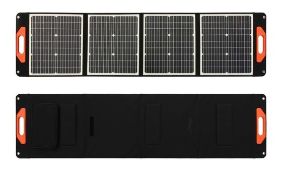 Cắm trại du lịch Photovoltaic 100W tấm pin mặt trời gấp 12V Bộ sạc đầu ra được chứng nhận CE