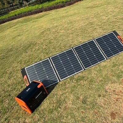 UB-120 22,8% Hiệu suất chuyển đổi tấm pin mặt trời silic monocrystalline gấp 120W