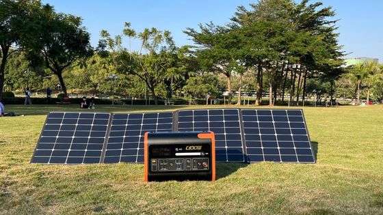Dịch vụ sau bán hàng Có Bộ sạc năng lượng mặt trời 200W di động cho điện thoại di động và máy tính bảng