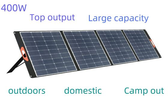 22.8% Hiệu quả chuyển đổi tấm pin mặt trời di động cho điện thoại thông minh Máy tính xách tay Cắm trại