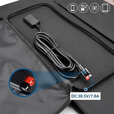 300W Monocrystalline Silicon Portable Solar Panel cho sản xuất điện tái tạo