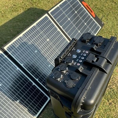 Nguồn cung cấp năng lượng Bộ sạc tấm pin mặt trời 200W Hệ thống năng lượng mặt trời di động với chứng nhận CE