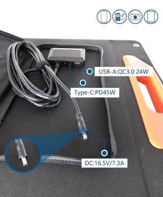 Túi pin mặt trời UB-120 năng lượng xanh linh hoạt cho các giải pháp sạc di động