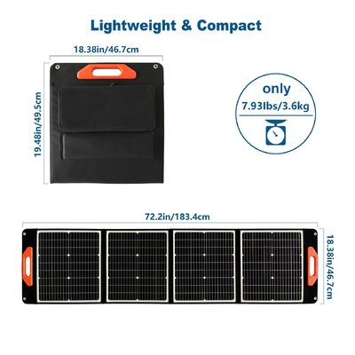 Túi pin mặt trời UB-120 năng lượng xanh linh hoạt cho các giải pháp sạc di động