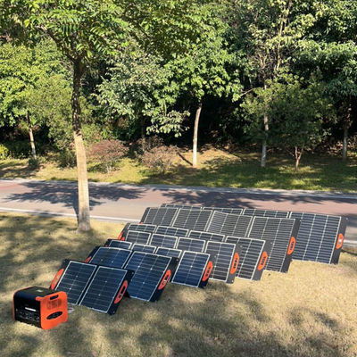 60W 100W 120W Black Solar Photovoltaic Panel với giá trị đỉnh của 5V 9V 12V 15V