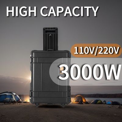 Nhà máy điện di động có công suất cao 3000W với pin Lithium Iron Phosphate