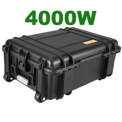 LT-40 Cắm trại ngoài trời Ngân hàng năng lượng mặt trời di động 500W 4000W 2000W 3000W với bộ sạc pin lithium