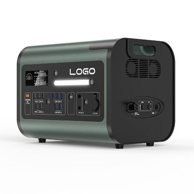 Ngoài trời 2200W công suất cao Capacity lớn năng lượng mặt trời Lưu trữ nguồn điện với đầu ra AC