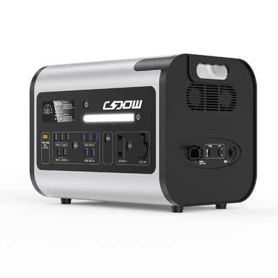Sạc không dây 15W Phòng dự phòng khẩn cấp 2200W Lưu trữ năng lượng di động Sản xuất điện