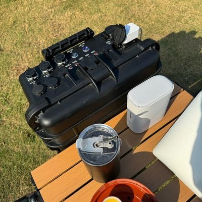 Tùy chỉnh Cắm trại ngoài trời Máy phát năng lượng mặt trời Hệ thống lưu trữ năng lượng Trạm điện di động