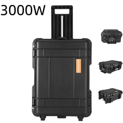 Điện xuất AC 15A Max LiFePO4 Hệ thống năng lượng Lưu trữ năng lượng cho nhà máy điện di động