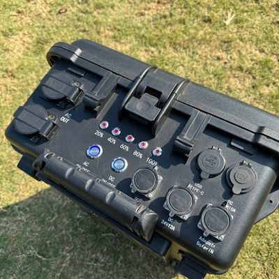 610*440*250 mm Trạm điện pin lithium Ternary cho các trường hợp khẩn cấp ngoài trời và trong nhà