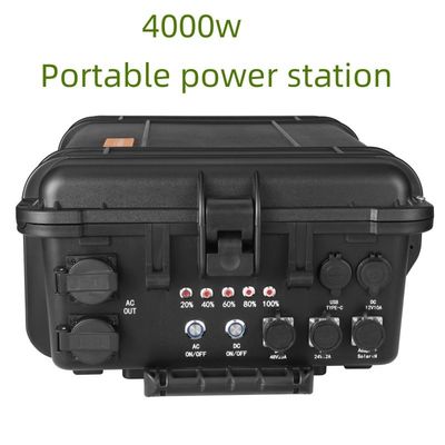 Nhà máy điện di động đa chức năng LiFePO4 4000W 220V cho các tình huống khẩn cấp