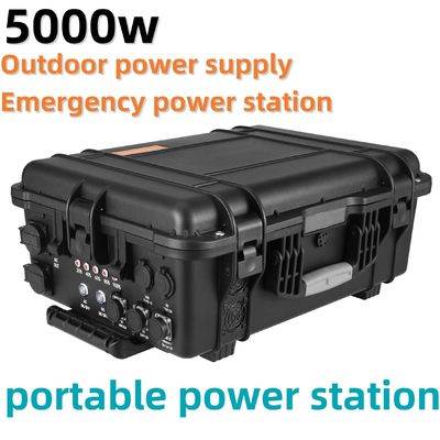 Trạm sạc điện thoại di động ngoài trời năng lượng mặt trời 3000W/4000W/5000W với đầu ra USB/Type-C 18W Max