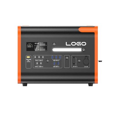 AT22 LiFePO4 siêu sạc nhanh AC/DC Máy phát năng lượng mặt trời 2200W cho nhà máy điện di động
