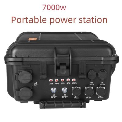 AC Pure Sine Wave Output 7000W Máy phát điện di động công suất cao cho nguồn năng lượng mặt trời