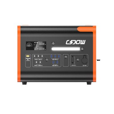AT22 2000W 2200W LiFePO4 pin Đường điện di động cho hệ thống Power Bank ngoài trời