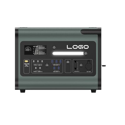1800W-2400W Lưu trữ năng lượng Trạm điện di động Máy phát năng lượng mặt trời cho du lịch ngoài trời