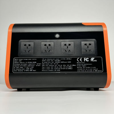 Trạm điện mặt trời di động 2200W LiFePO4 pin máy phát điện cho gia đình và khẩn cấp