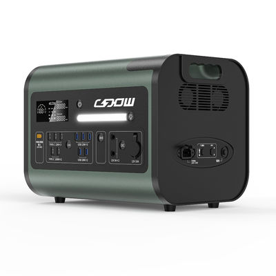 Type-C Output Nhà và Trại Nhà máy điện di động Khoảng 25kg 2048wh Máy phát năng lượng mặt trời