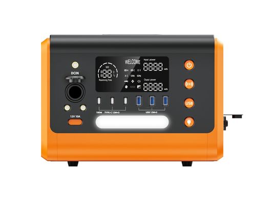 Tùy chỉnh 600W Sạc không dây AC/230 Điện lực đầu ra cho nhà và cắm trại