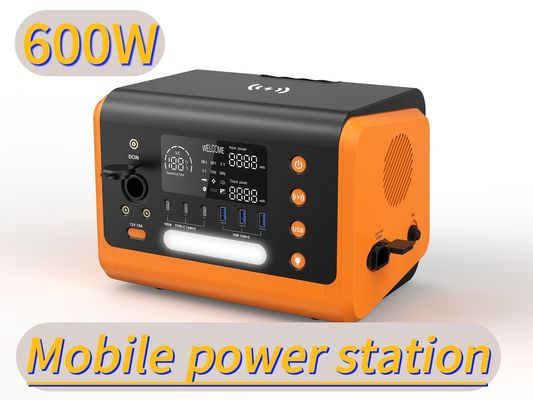 Nhà máy điện di động 600W và sạc không dây 15W