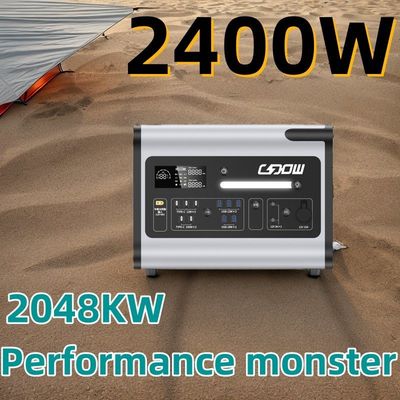 Cung cấp điện di động 2048wh 2000W Nhà máy năng lượng mặt trời yêu cầu và mẫu tùy chỉnh
