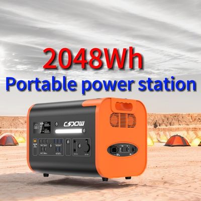 600W 1800W 2000W pin Lithium Iron Phosphate di động cho nhà máy điện gió mặt trời