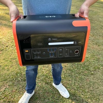 600W 1800W 2000W pin Lithium Iron Phosphate di động cho nhà máy điện gió mặt trời
