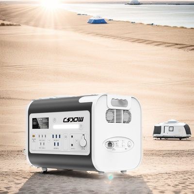 Trạm điện di động di động 2200W để sạc xe hơi và hệ thống năng lượng mặt trời 405 * 275 * 303mm