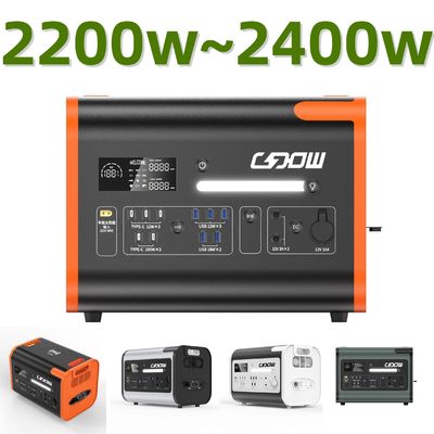Lưu trữ năng lượng Trạm điện di động với tấm pin mặt trời gấp và sạc không dây