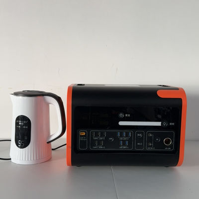 Trạm điện di động gấp 2000W Cung cấp năng lượng mặt trời với sạc không dây 15W