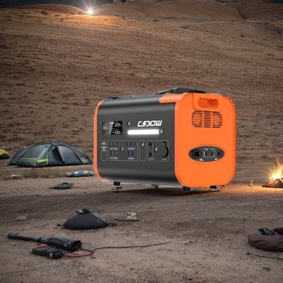 All Socket Type 2000W Energy Storage Generator di động để sạc USB và năng lượng mặt trời