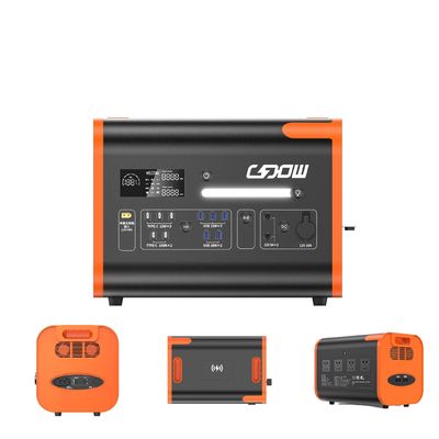 LiFePO4 Loại đầu ra 2000W Máy phát năng lượng mặt trời di động 2200W Trạm điện mặt trời cho nhà