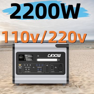 2048wh Nhà máy năng lượng mặt trời cho gia đình cấp cứu điện di động yêu cầu tùy chỉnh