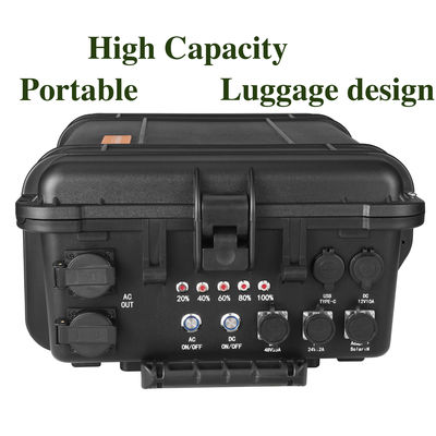 15A Max AC Output Current Nhà máy điện mặt trời di động 5000W cho nhà và cắm trại